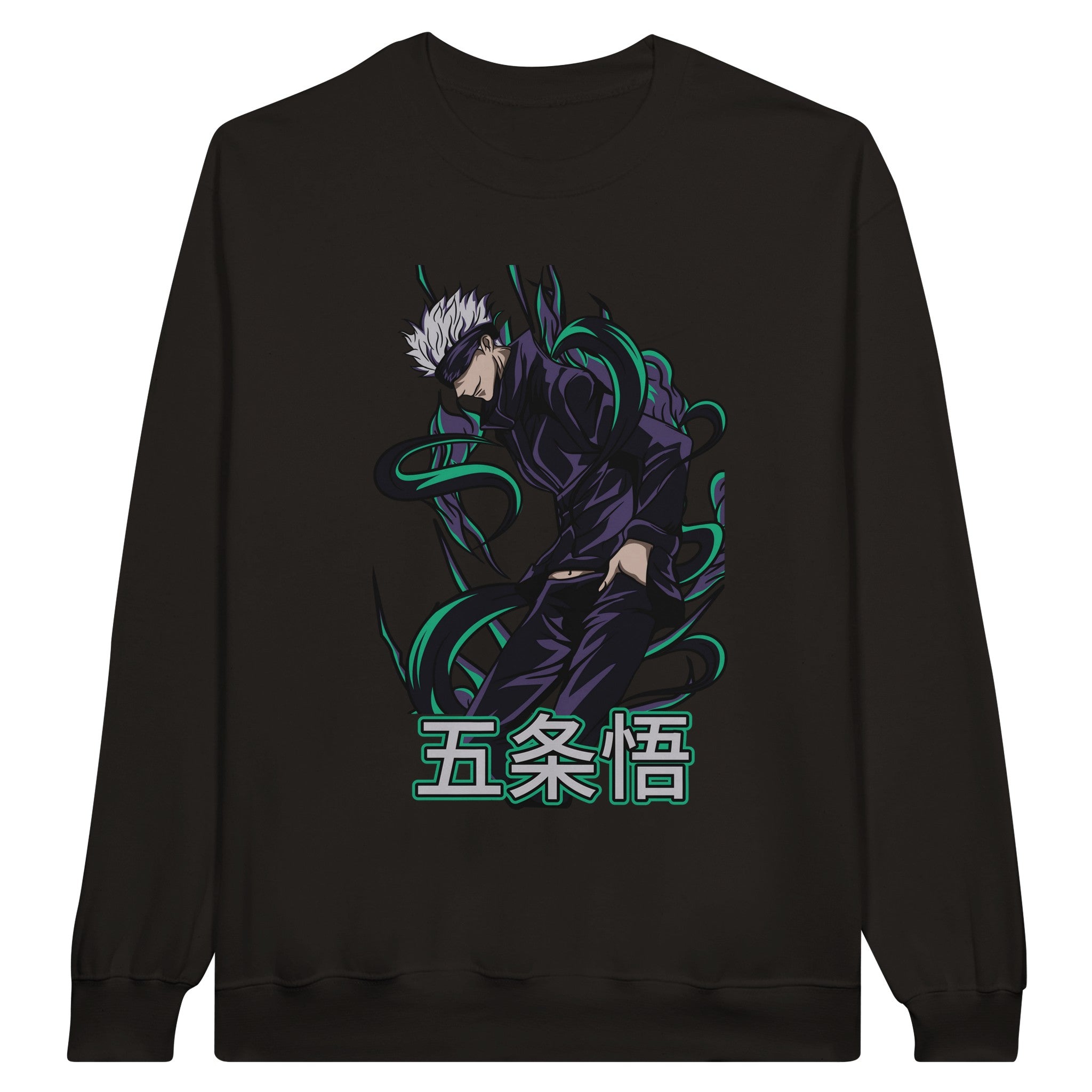 shop and buy jujutsu kaisen anime clothing gojo satoru sweatshirt/jumper/longsleeve