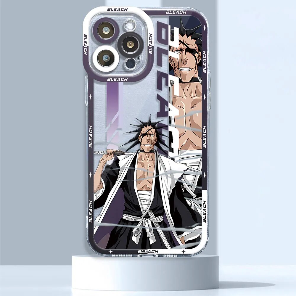 shop and buy bleach kenpachi phone case for iphone