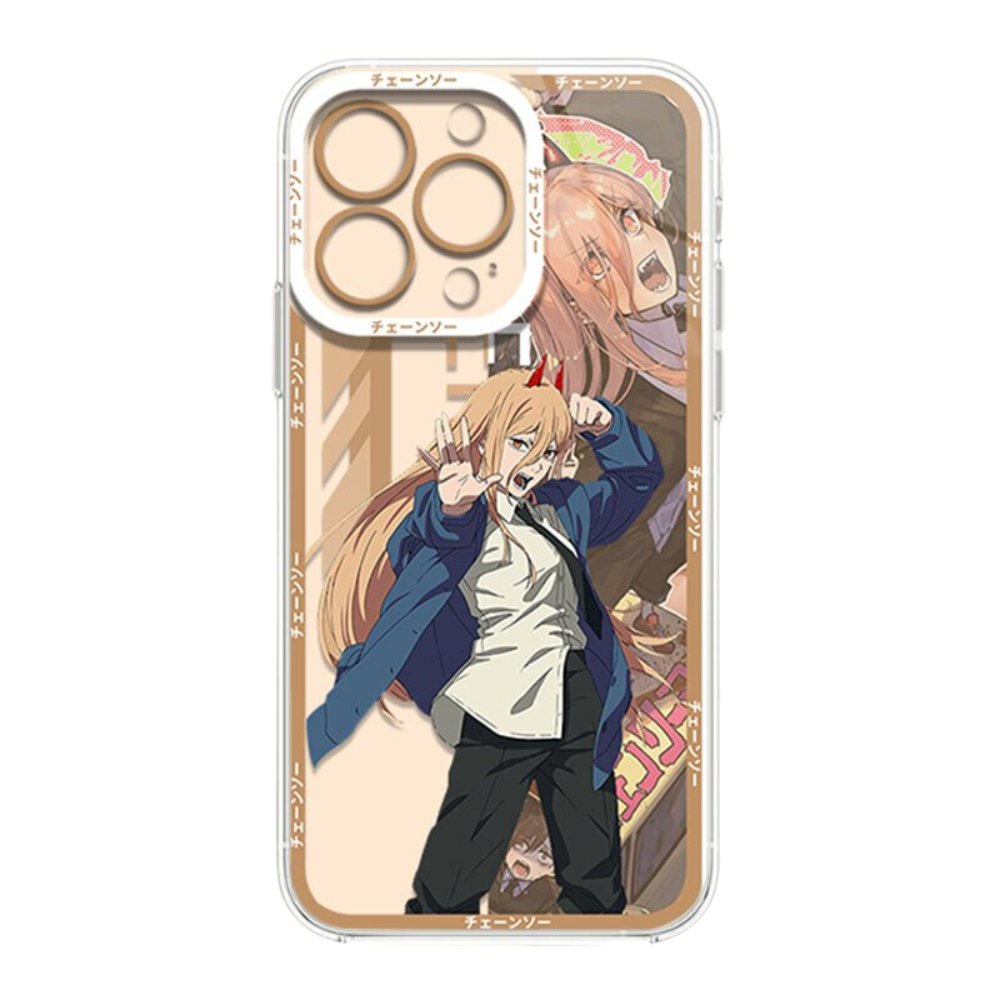 shop and buy chainsaw man power phone case for iphone