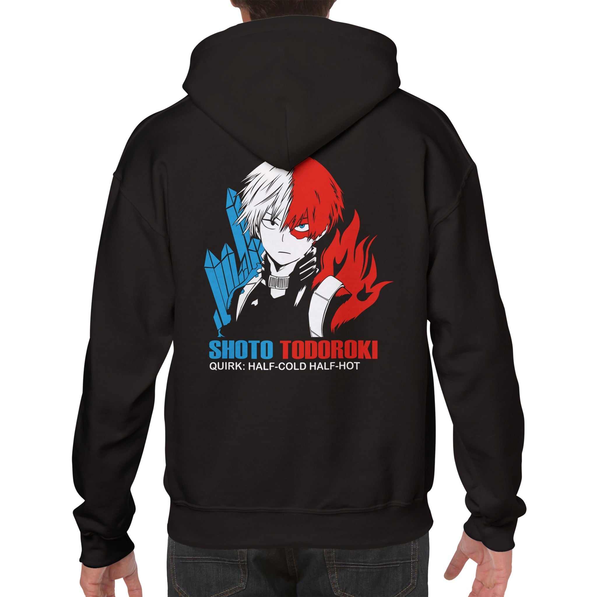 shop and buy my hero academia anime clothing todoroki hoodie
