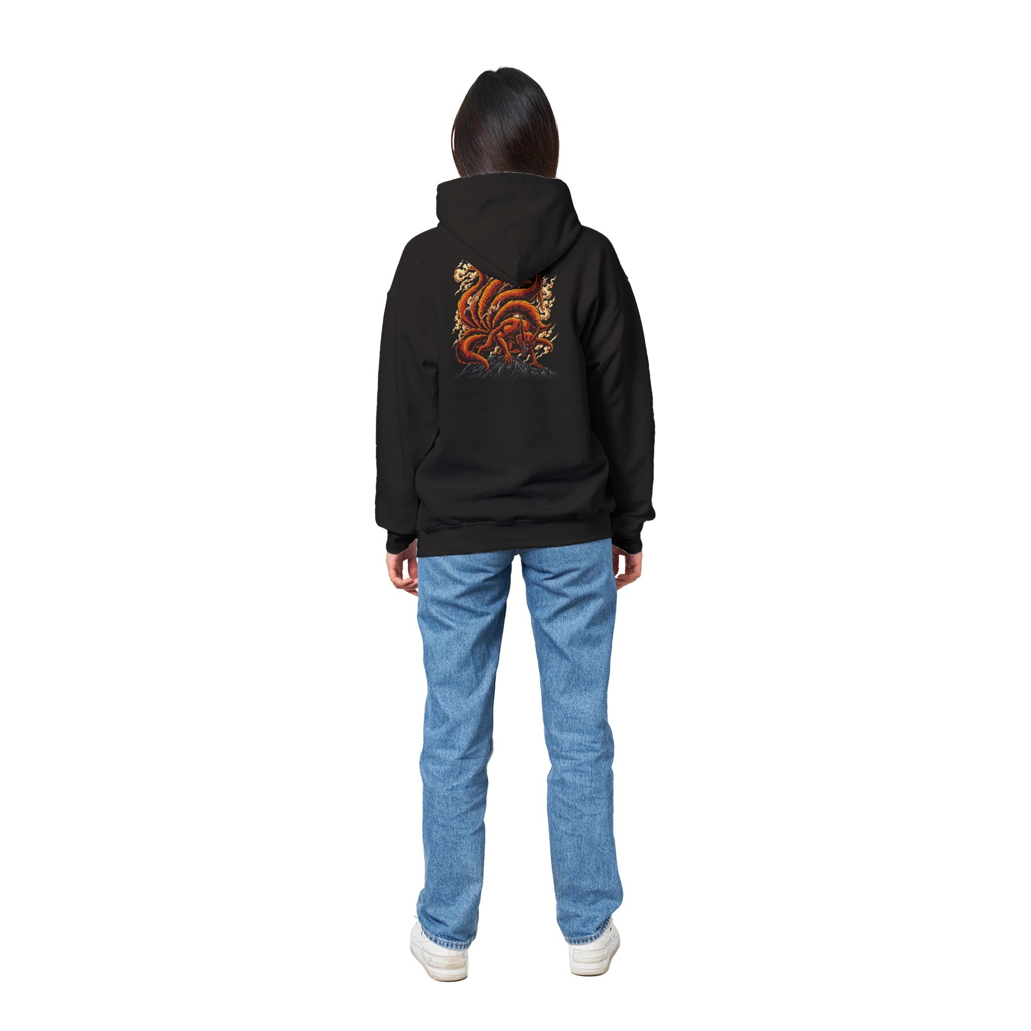 shop and buy Naruto, Kurama 9 tails anime clothing hoodie