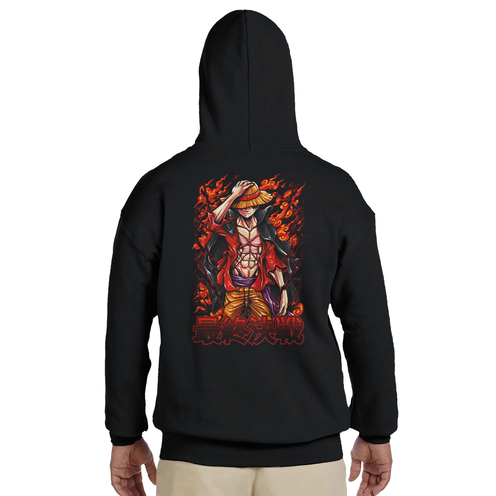 shop and buy and order one piece anime hoodie monkey d lufffy