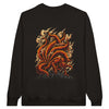 shop and buy Naruto, Kurama 9 tails anime clothing sweatshirt/jumper/longsleeve