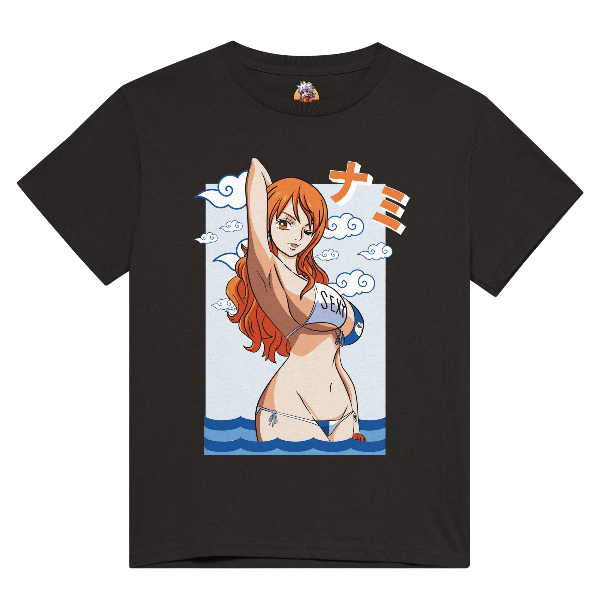 shop and buy one piece anime clothing nami t-shirt