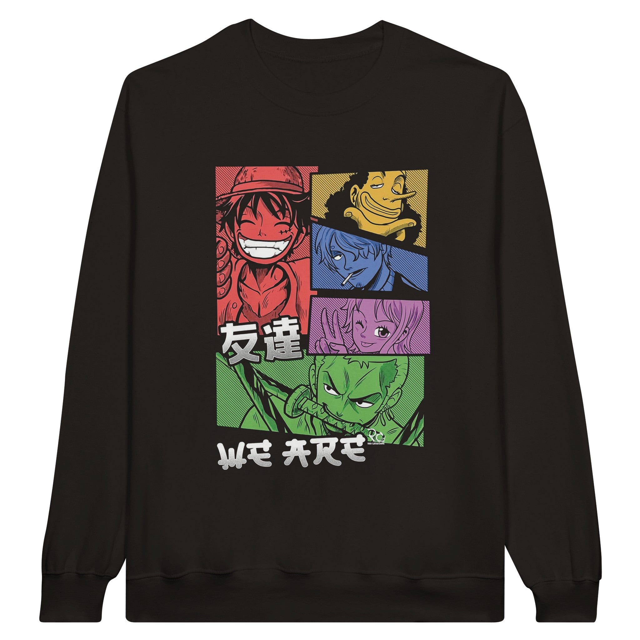 shop and buy one piece anime clothing sweatshirt/jumper/longsleeve