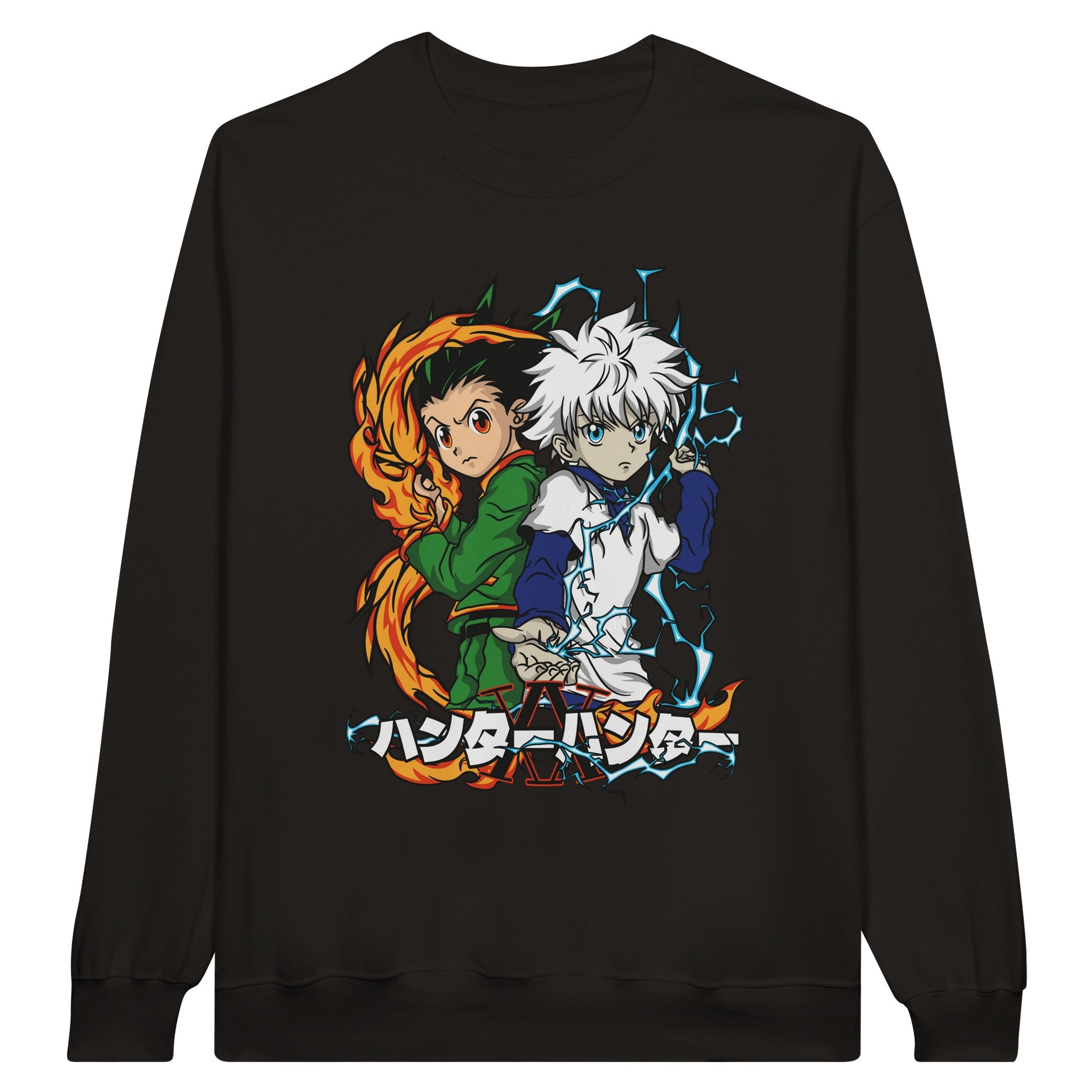 shop and buy hunter x hunter anime clothing gon killua sweatshirt/longsleeve/jumper