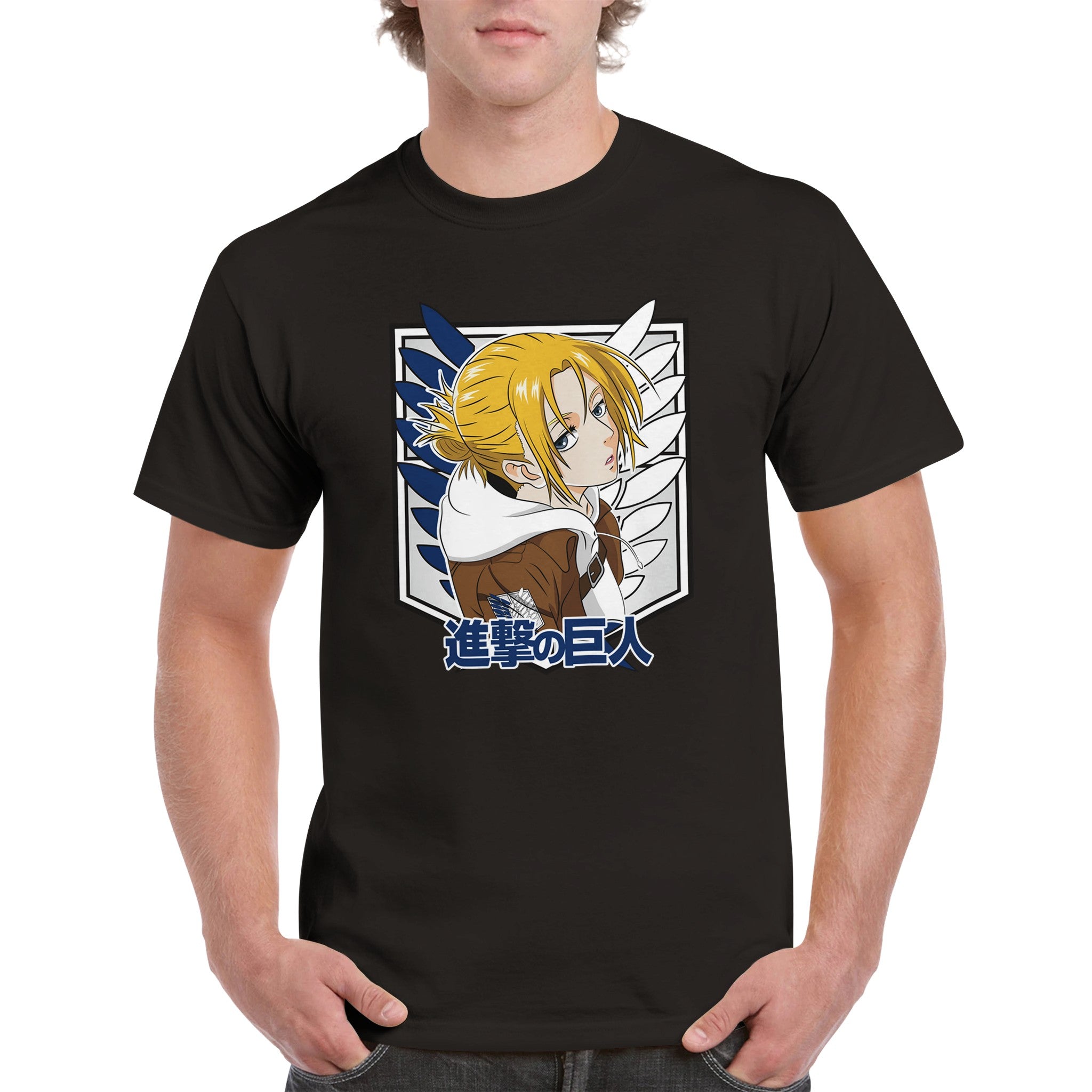 shop and buy attack on titan anime clothing annie t-shirt