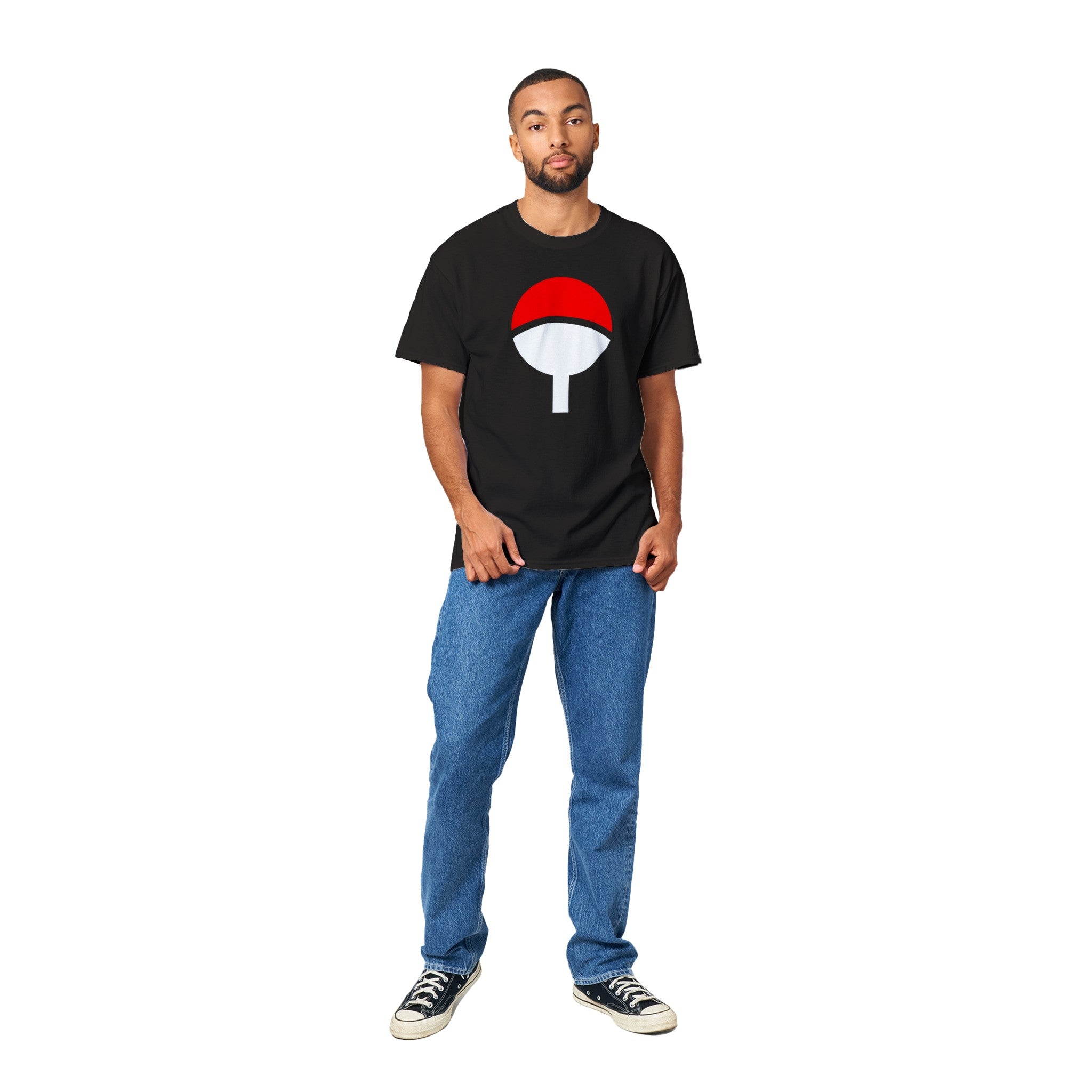 shop and buy uchiha symbol t shirt