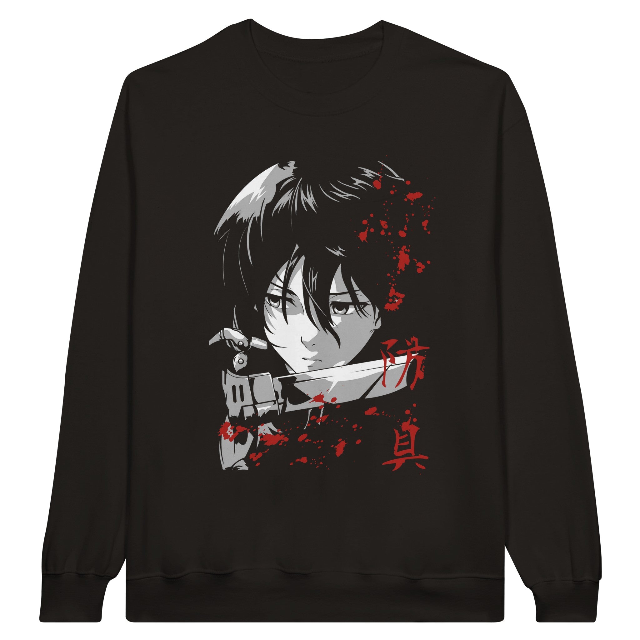 shop and buy attack on titan anime clothing mikasa ackerman sweatshirt/jumper/longsleeve