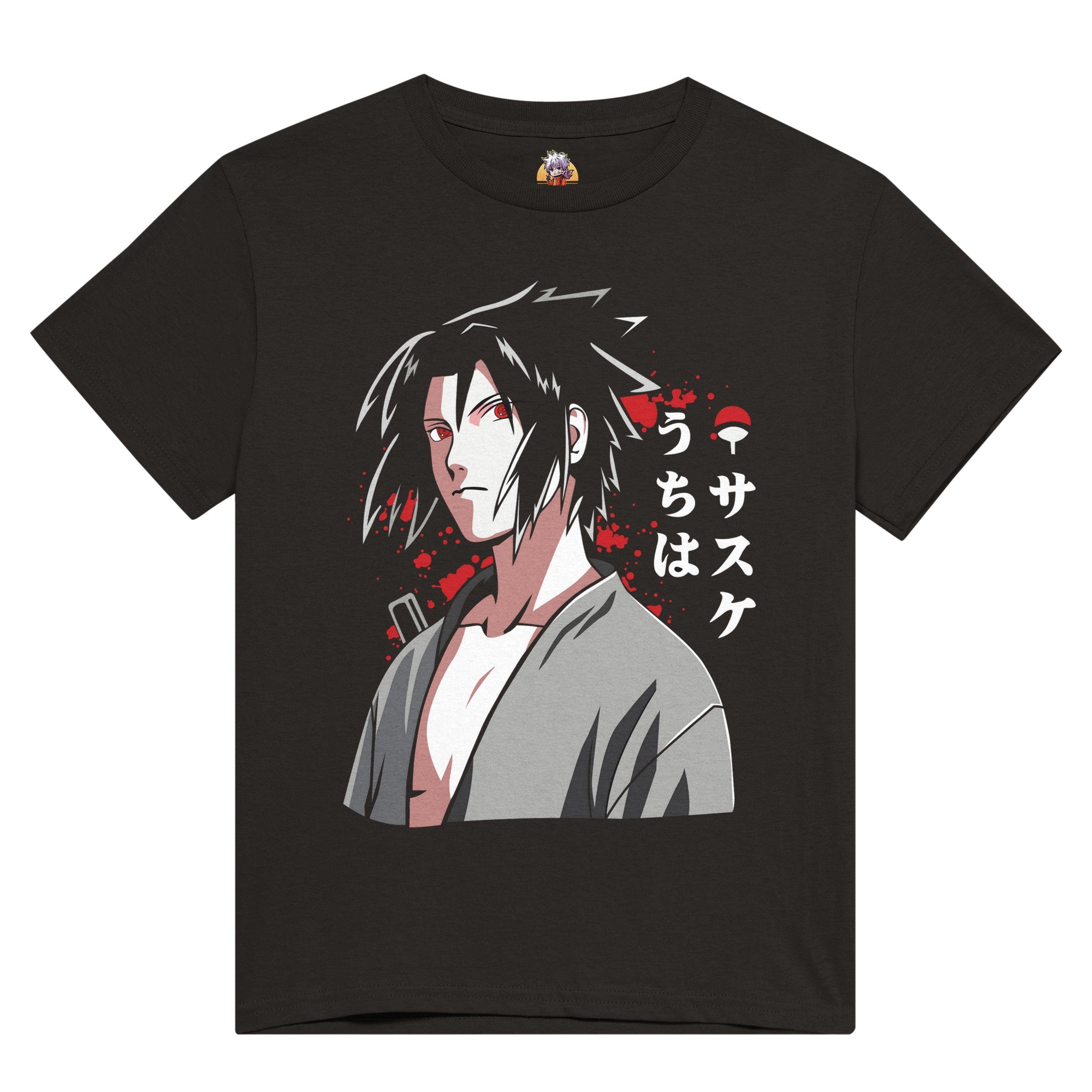 shop and buy sasuke uchiha anime t-shirt