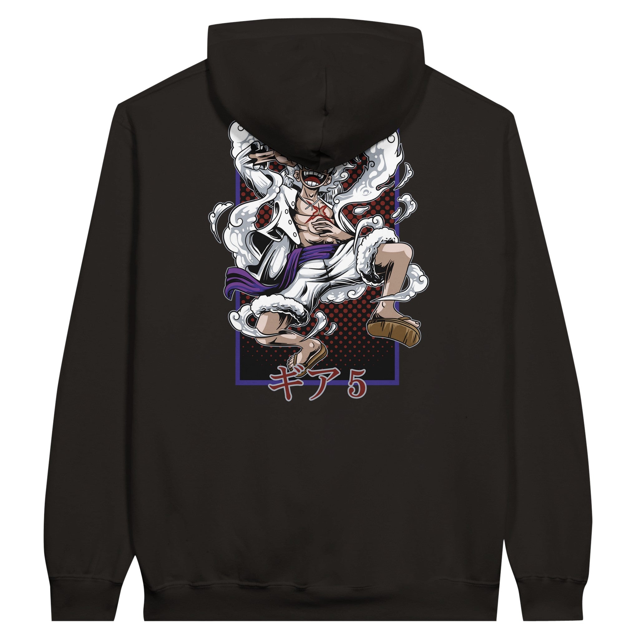 shop and buy one piece anime clothing luffy gear 5 hoodie