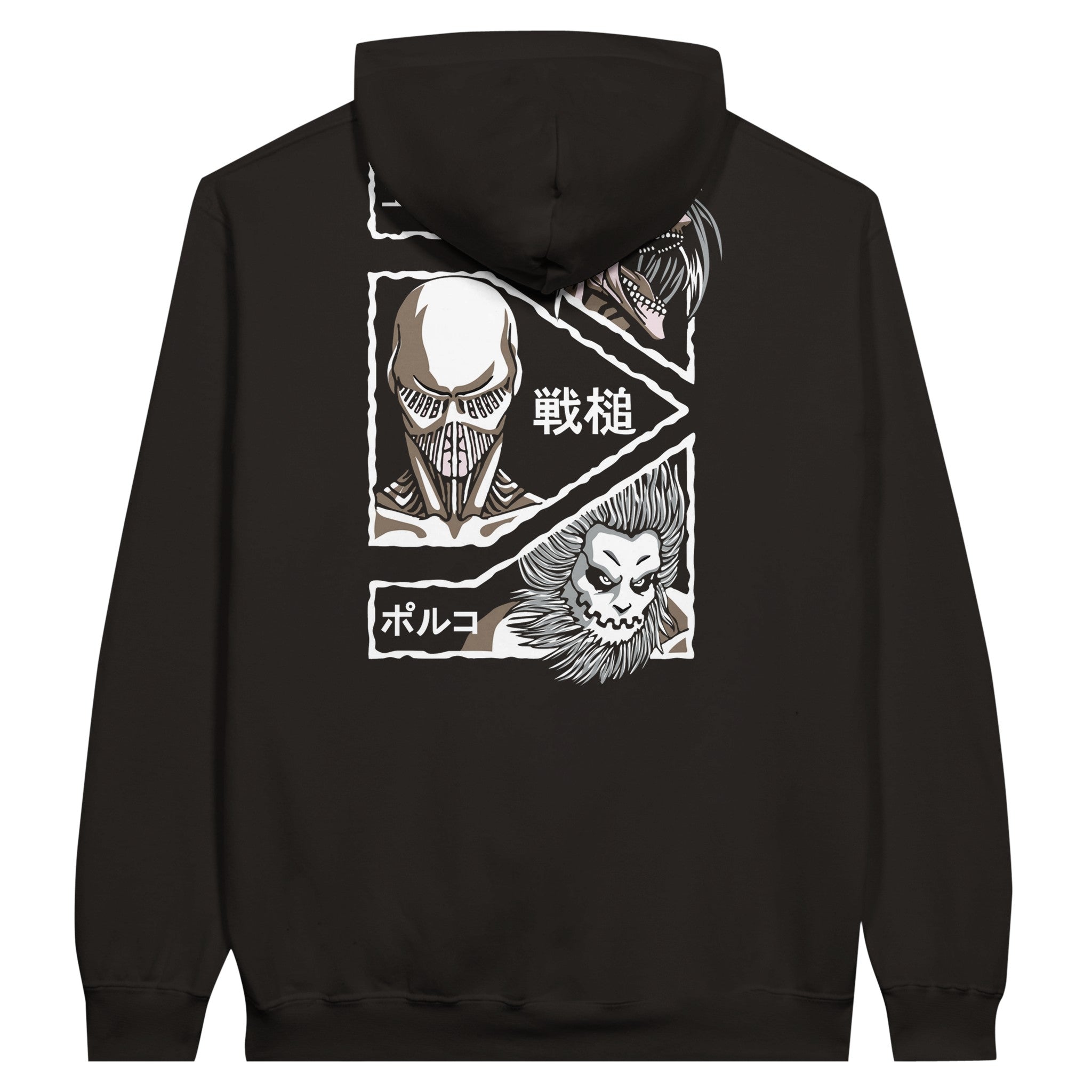 shop and buy attack on titan anime clothing hoodie war hammer