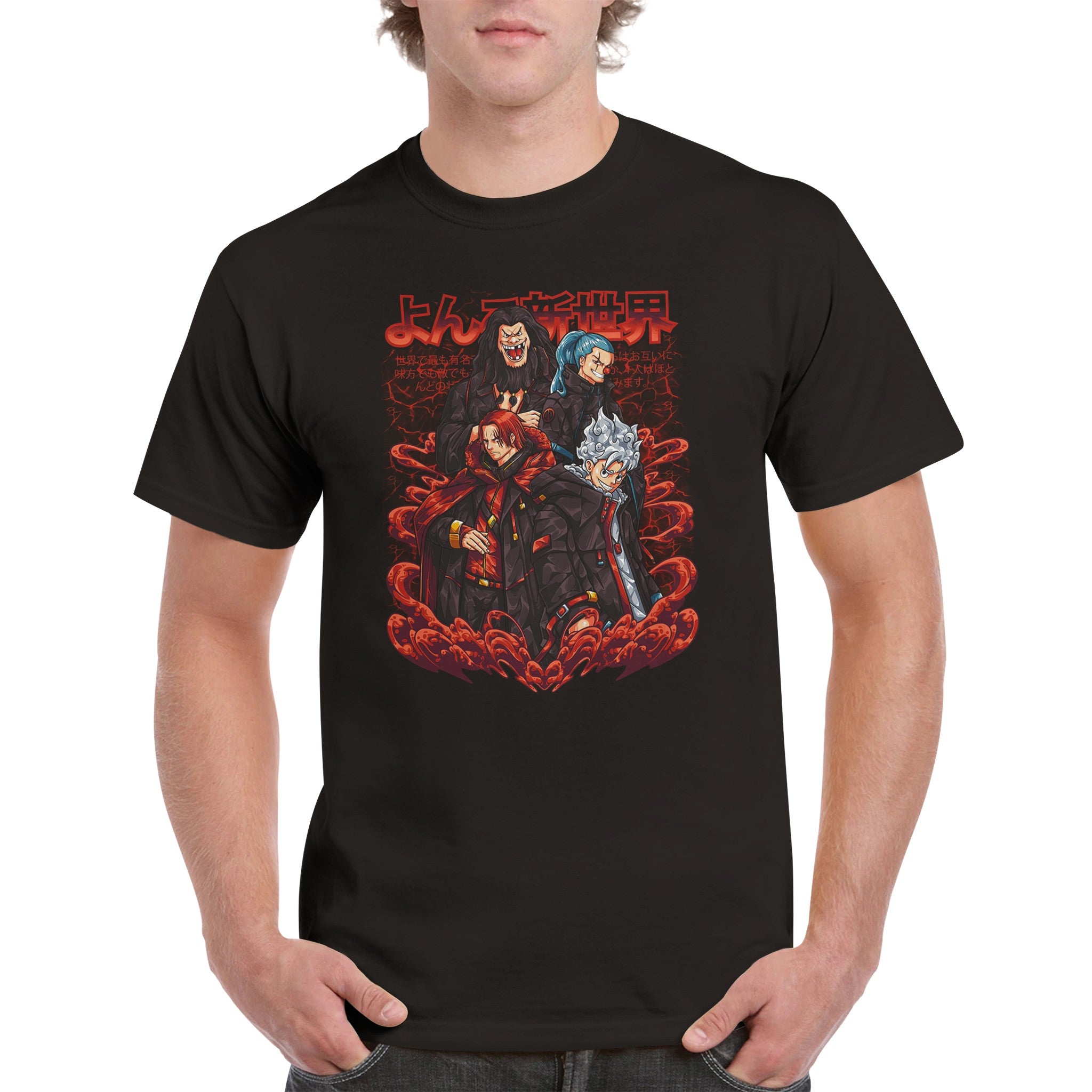 shop and buy one piece anime clothing t-shirt