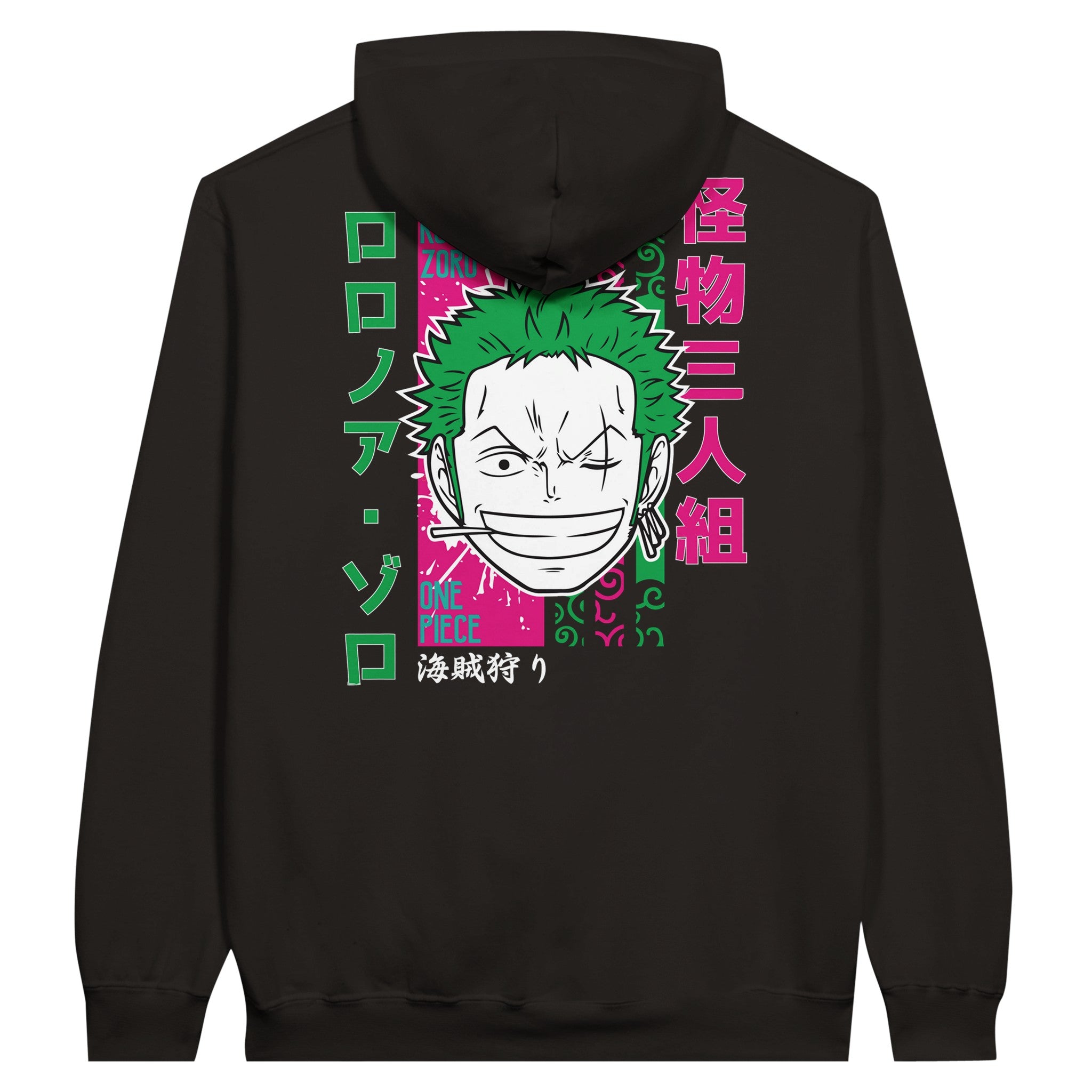 shop and buy one piece anime clothing zoro hoodie