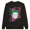 Load image into Gallery viewer, shop and buy one piece anime clothing zoro sweatshirt/jumper/longsleeve