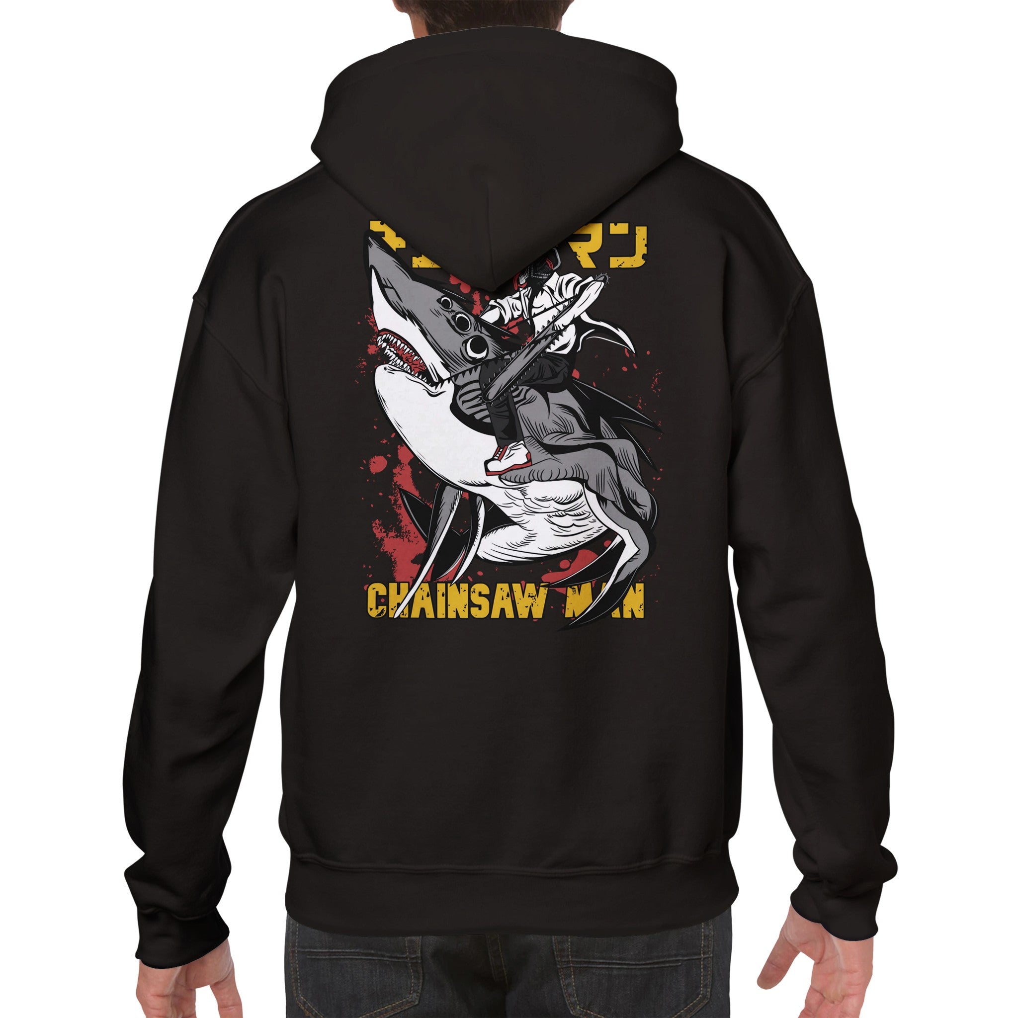 shop and buy chainsaw man anime clothing denji hoodie