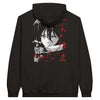 Load image into Gallery viewer, shop and buy attack on titan anime clothing mikasa ackerman hoodie
