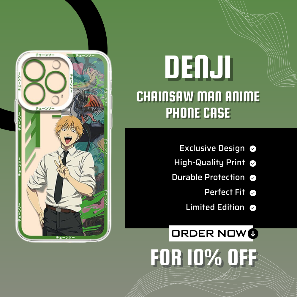 denji anime phone case