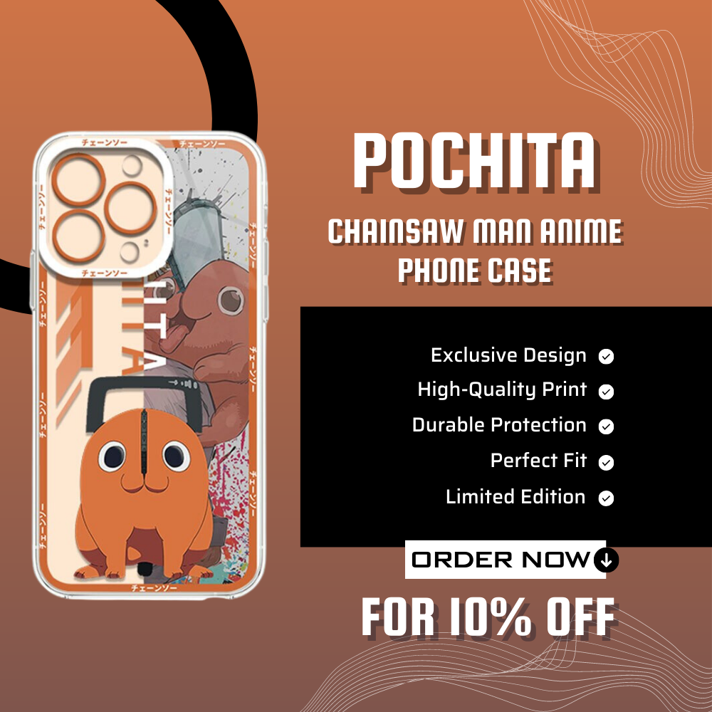shop and buy chainsaw man pochita phone case for iphone