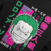 shop and buy one piece anime clothing zoro hoodie