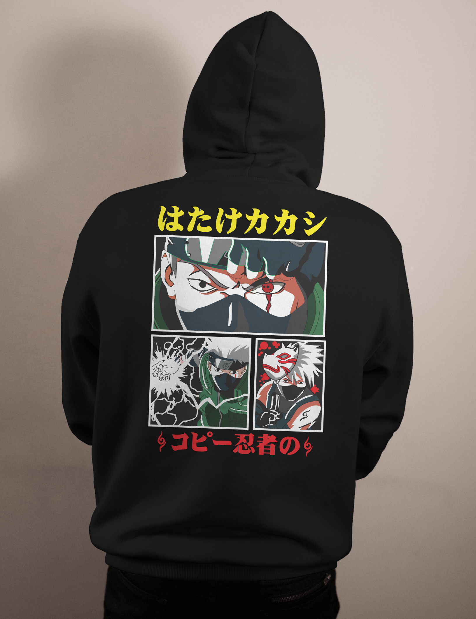 shop and buy kakashi anime clothing hoodie