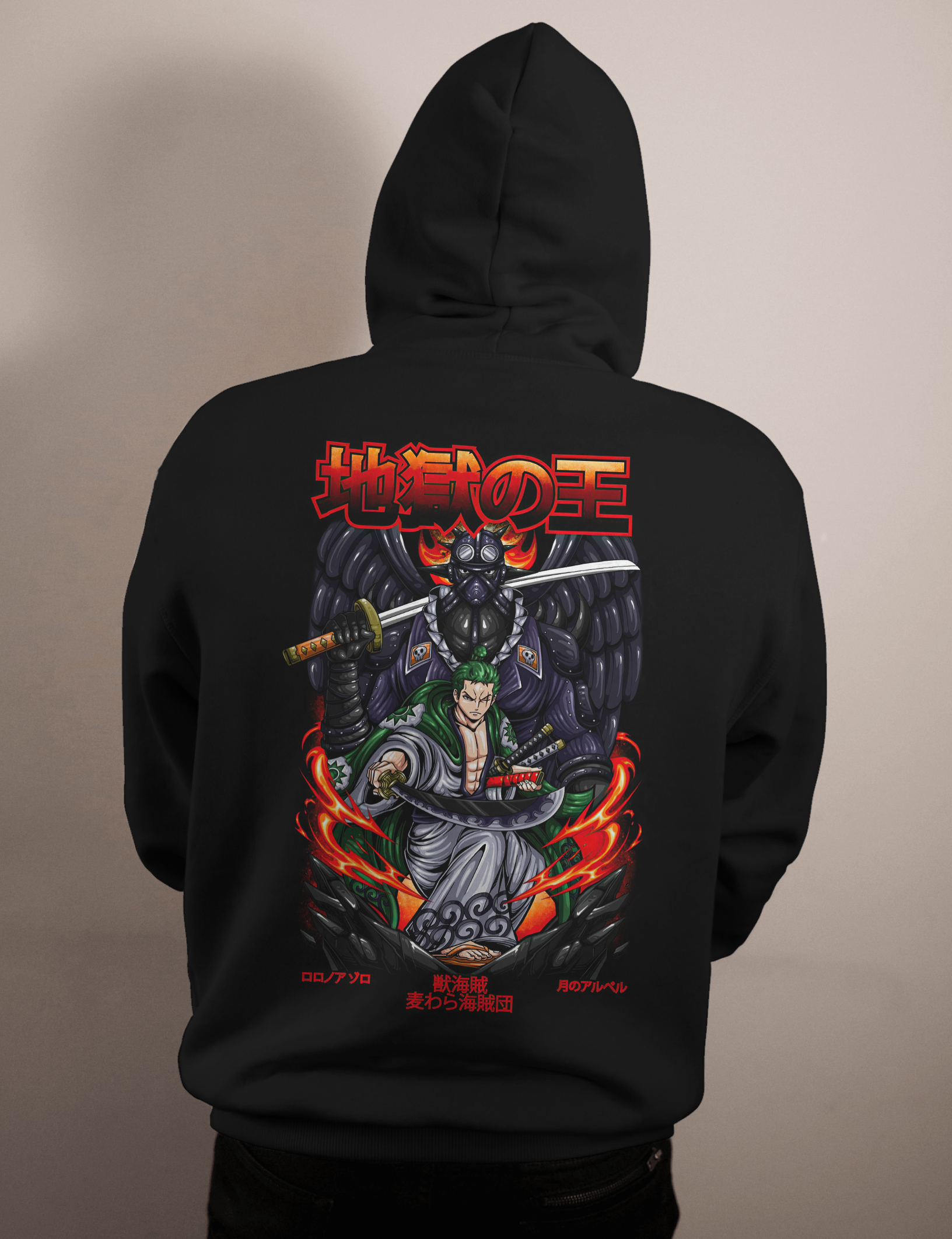 shop and buy one piece zoro anime clothing hoodie