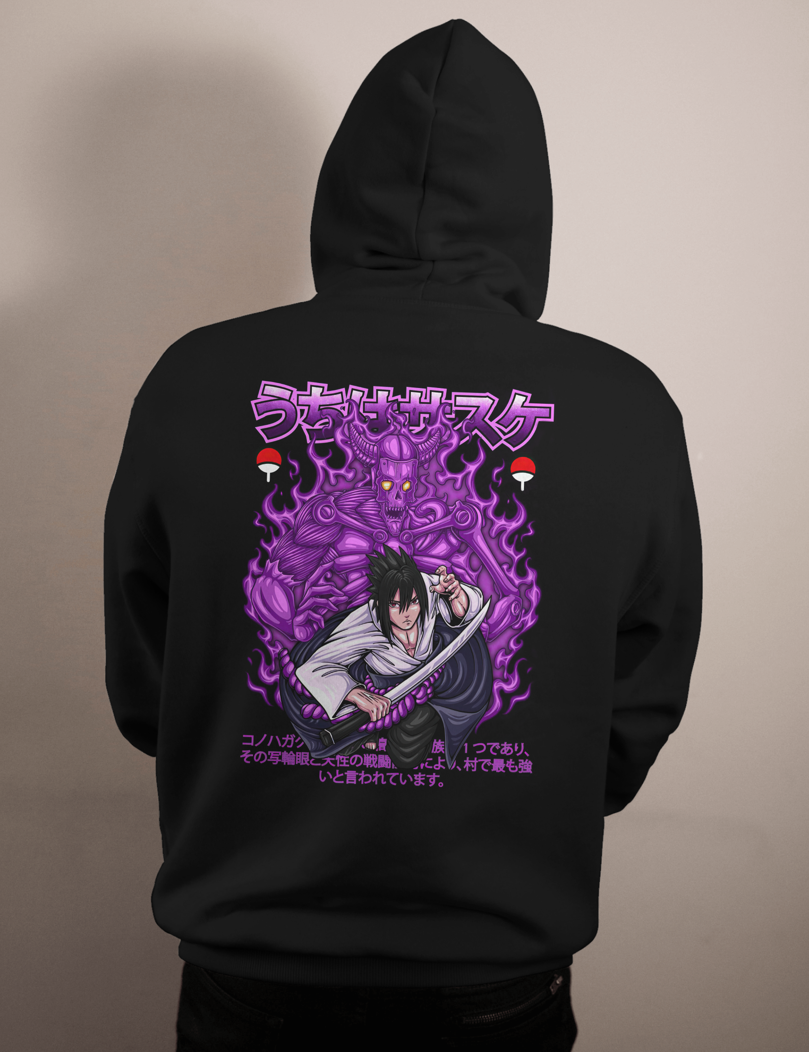 shop and buy naruto sasuke uchiha anime clothing hoodie