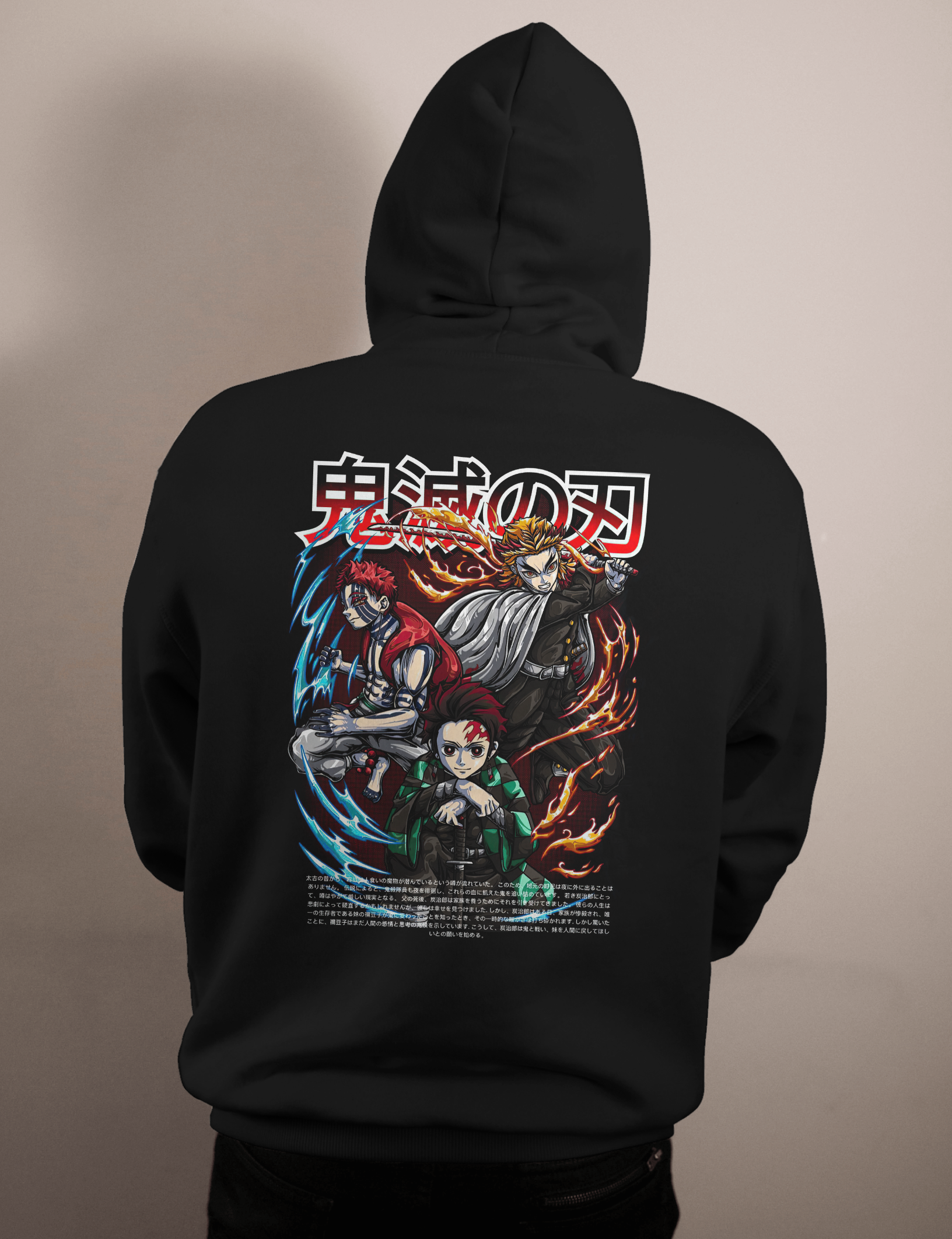 shop and buy demon slayer anime clothing hoodie