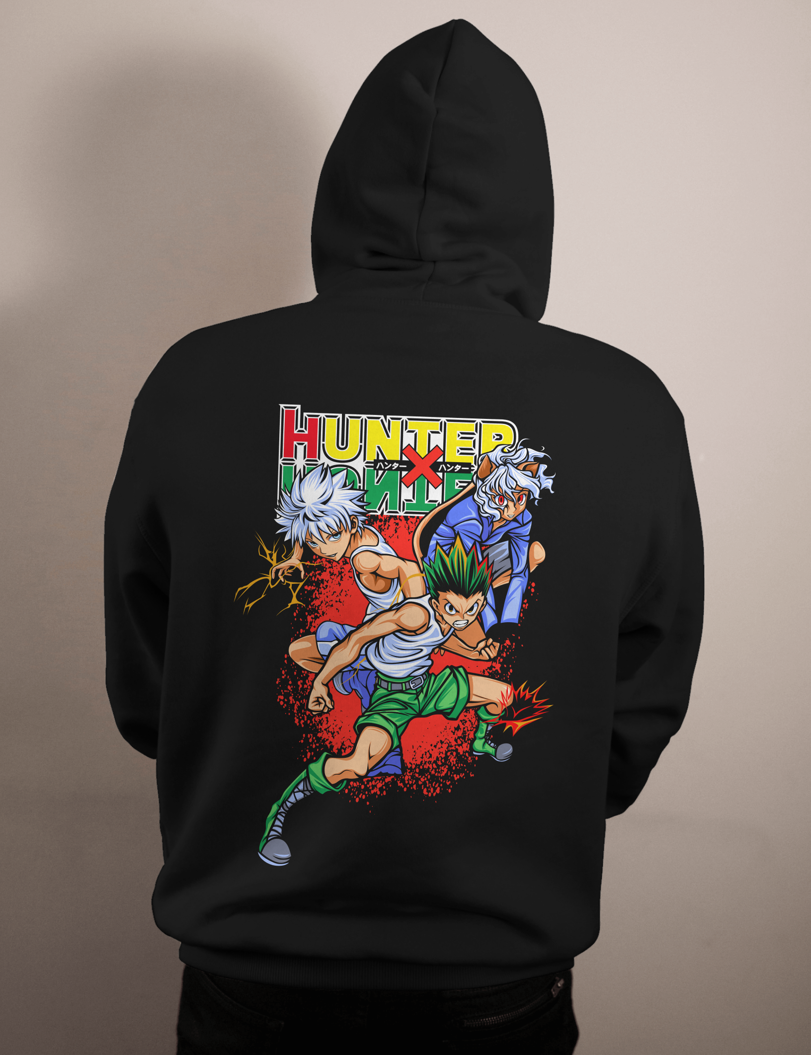 shop and buy hunter x hunter anime clothing gon and killua hoodie