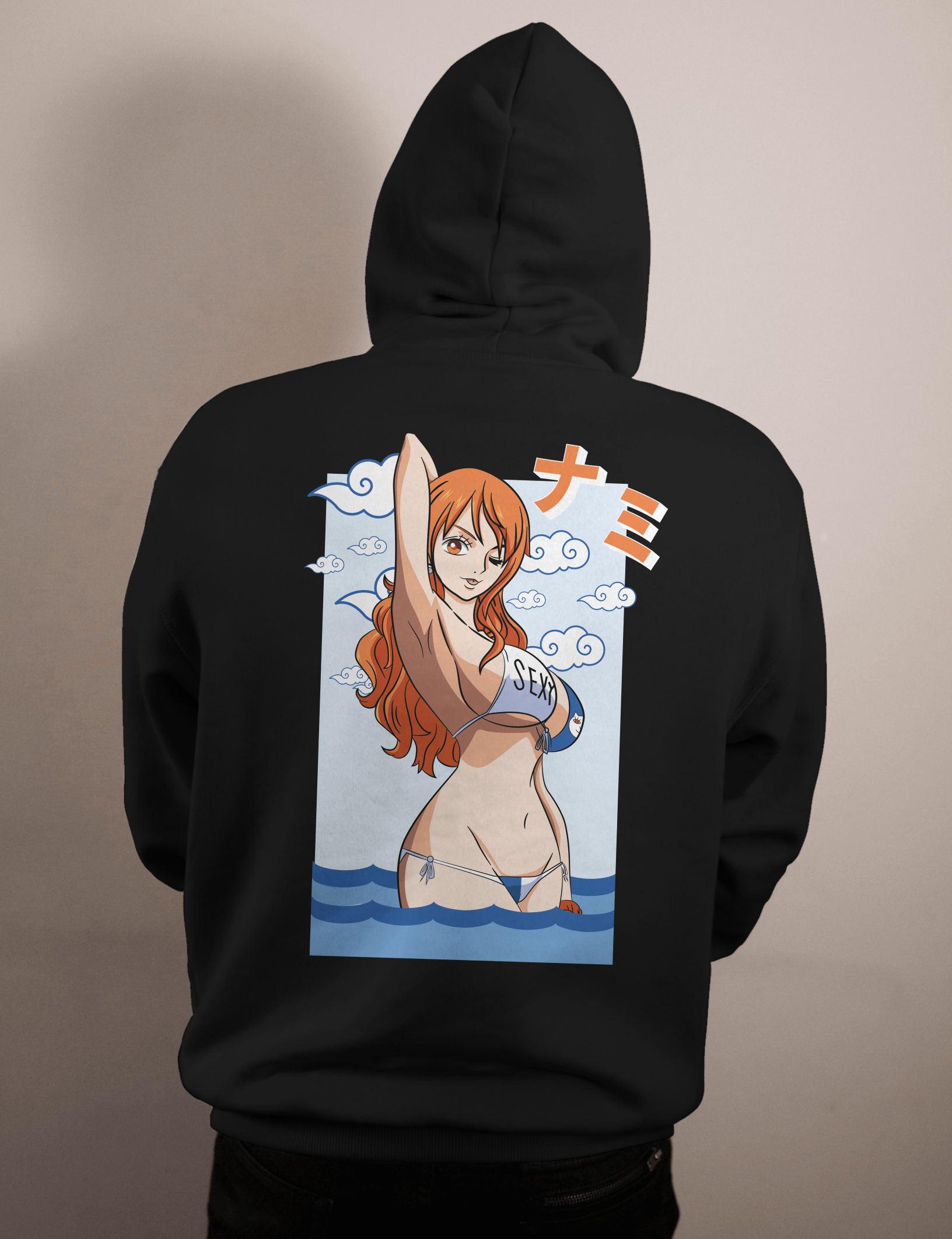 shop and buy one piece anime clothing nami hoodie