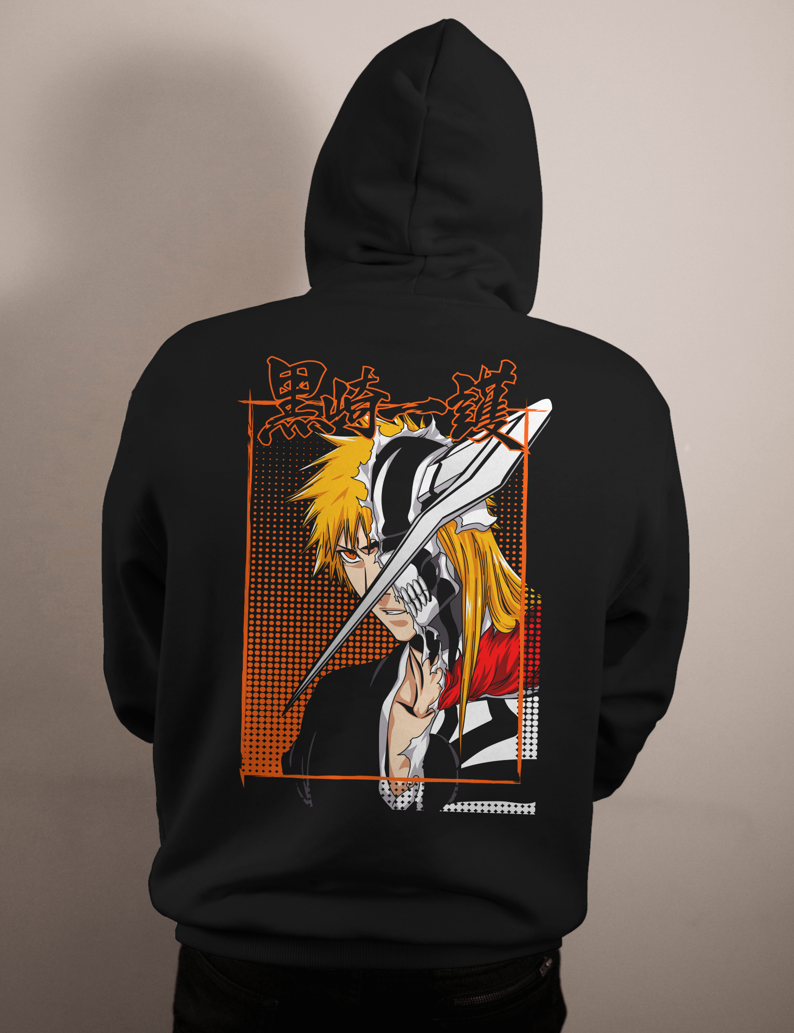 shop and buy bleach anime clothing ichigo hoodie