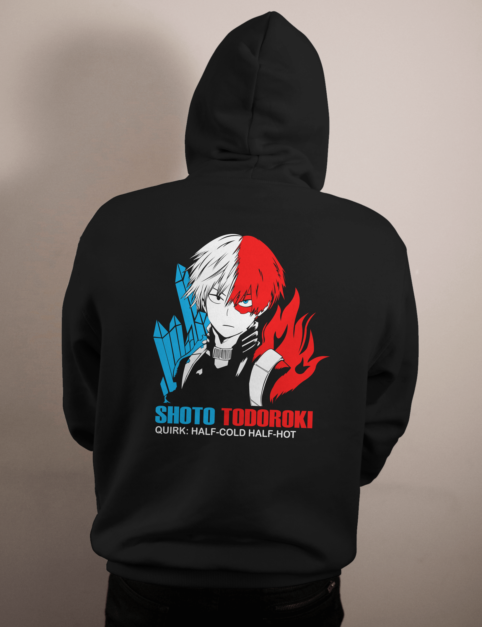 shop and buy my hero academia anime clothing todoroki hoodie