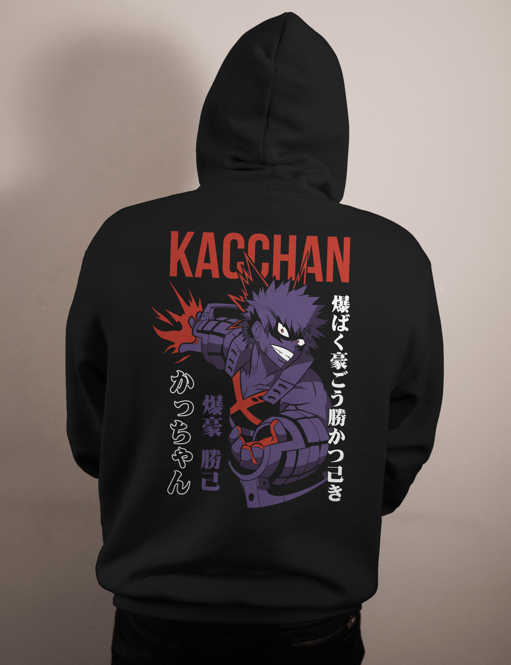 shop and buy my hero academia anime clothing bakugo hoodie