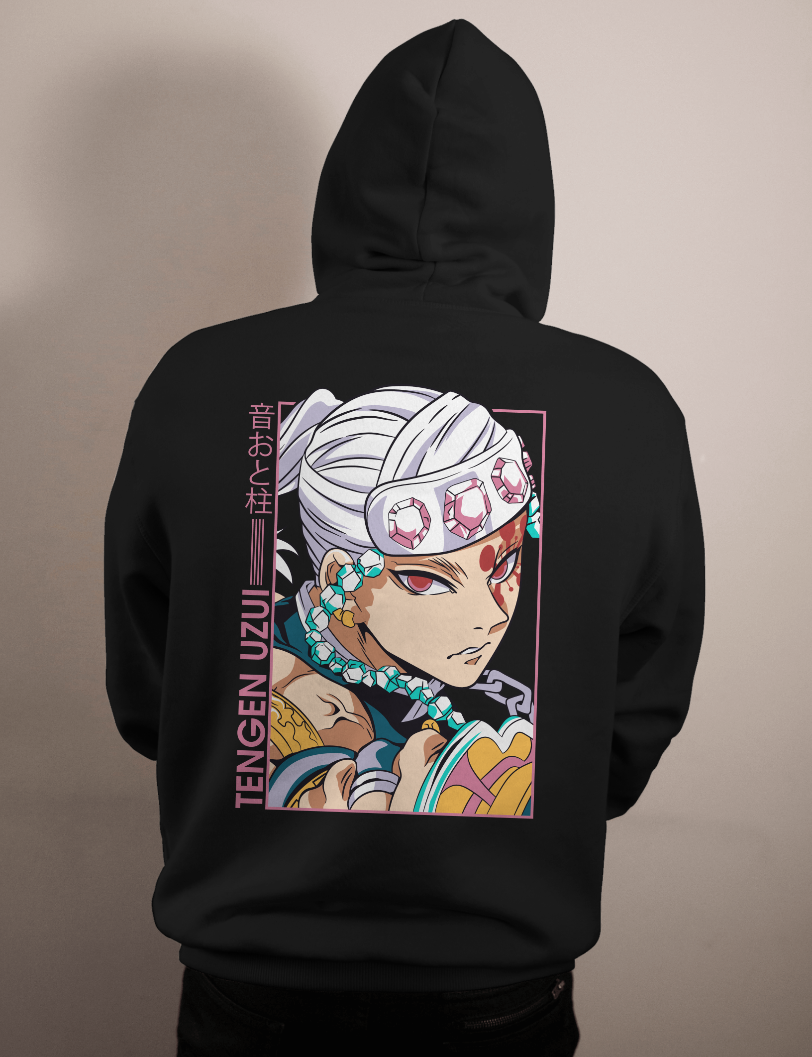 shop and buy demon slayer anime clothing tengen hoodie