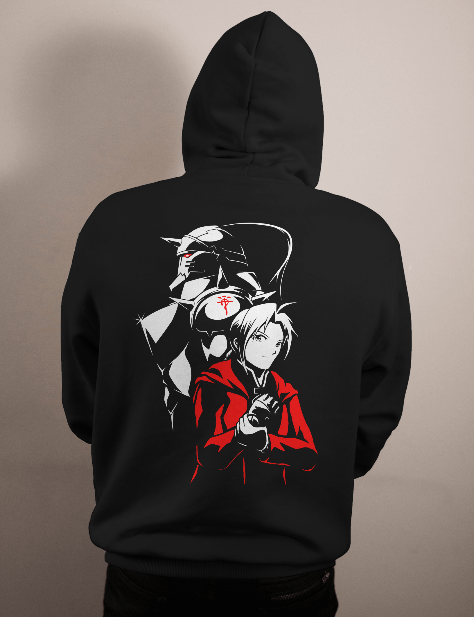 shop and buy fullmetal alchemist anime clothing edward elric alphonse hoodie