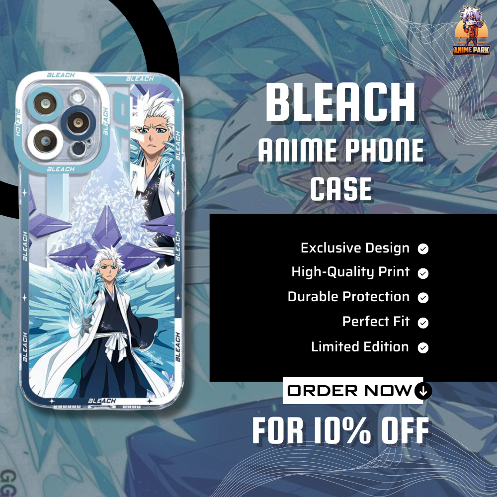 bleach toshiro anime phone case