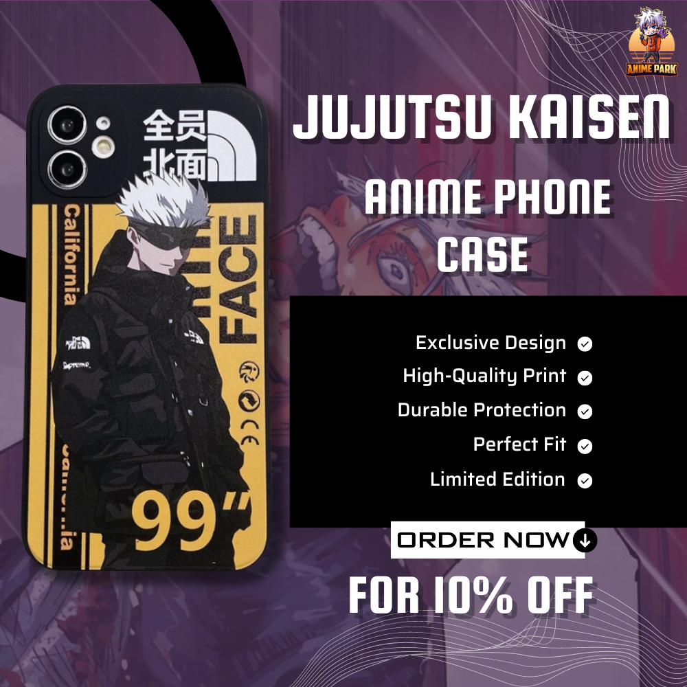shop and buy jujutsu kaisen gojo phone case iphone