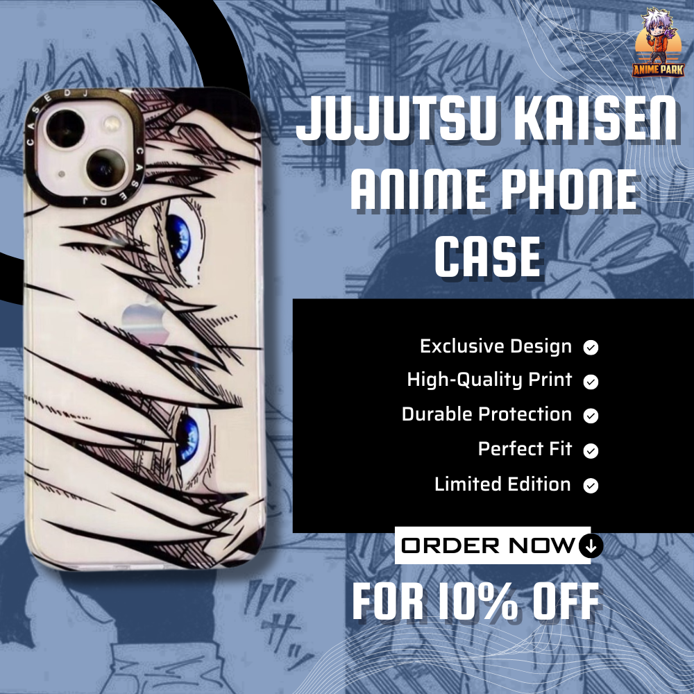 gojo anime phone case