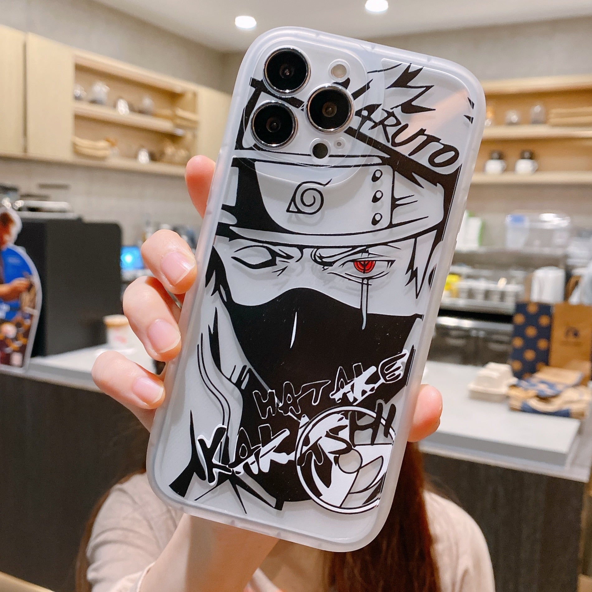 shop and buy kakashi phone case for iphone