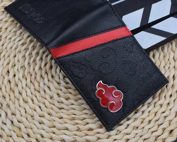 shop and buy naruto akatsuki red cloud wallet 