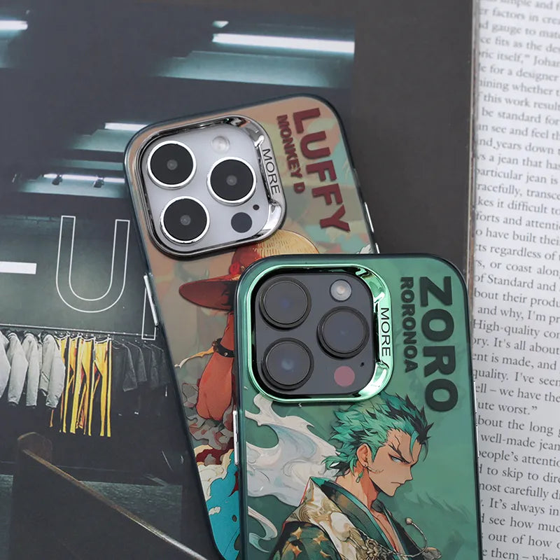 shop and buy one piece zoro anime phone case for iphone