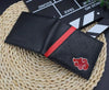 shop and buy naruto akatsuki red cloud wallet 