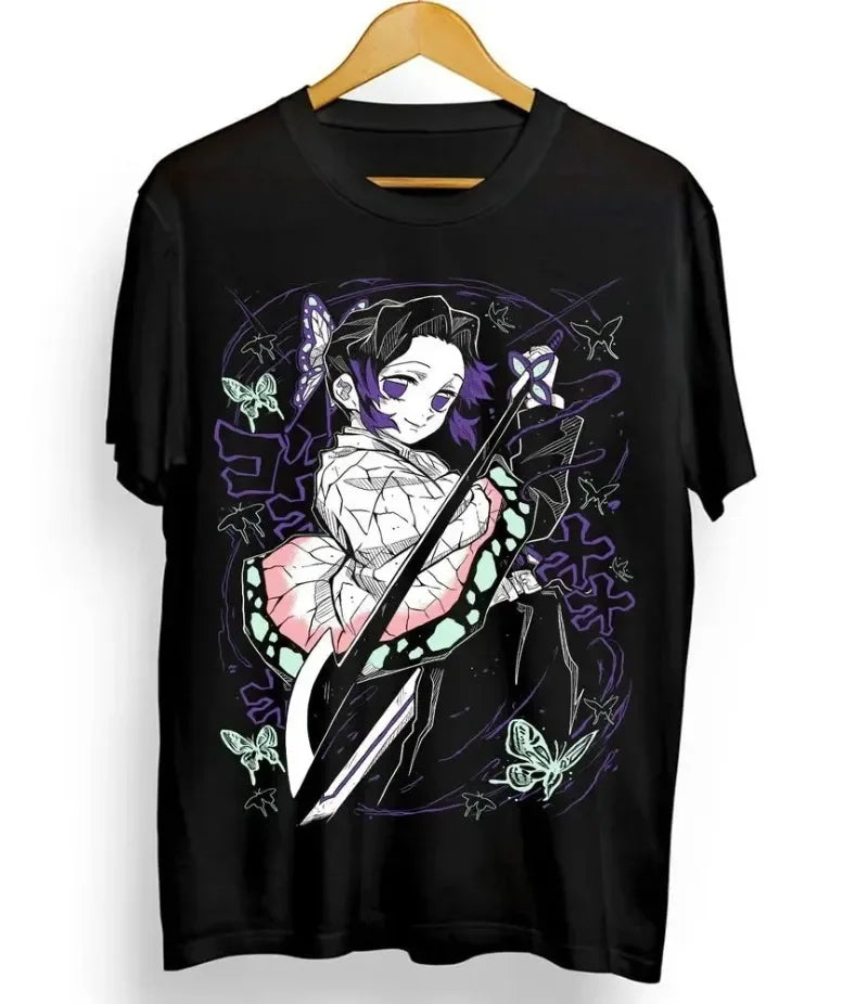 shop and buy demon slayer anime clothing shinobu t shirt