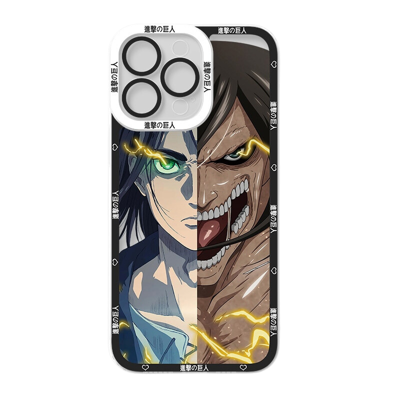 shop and buy attack on titan eren phone case