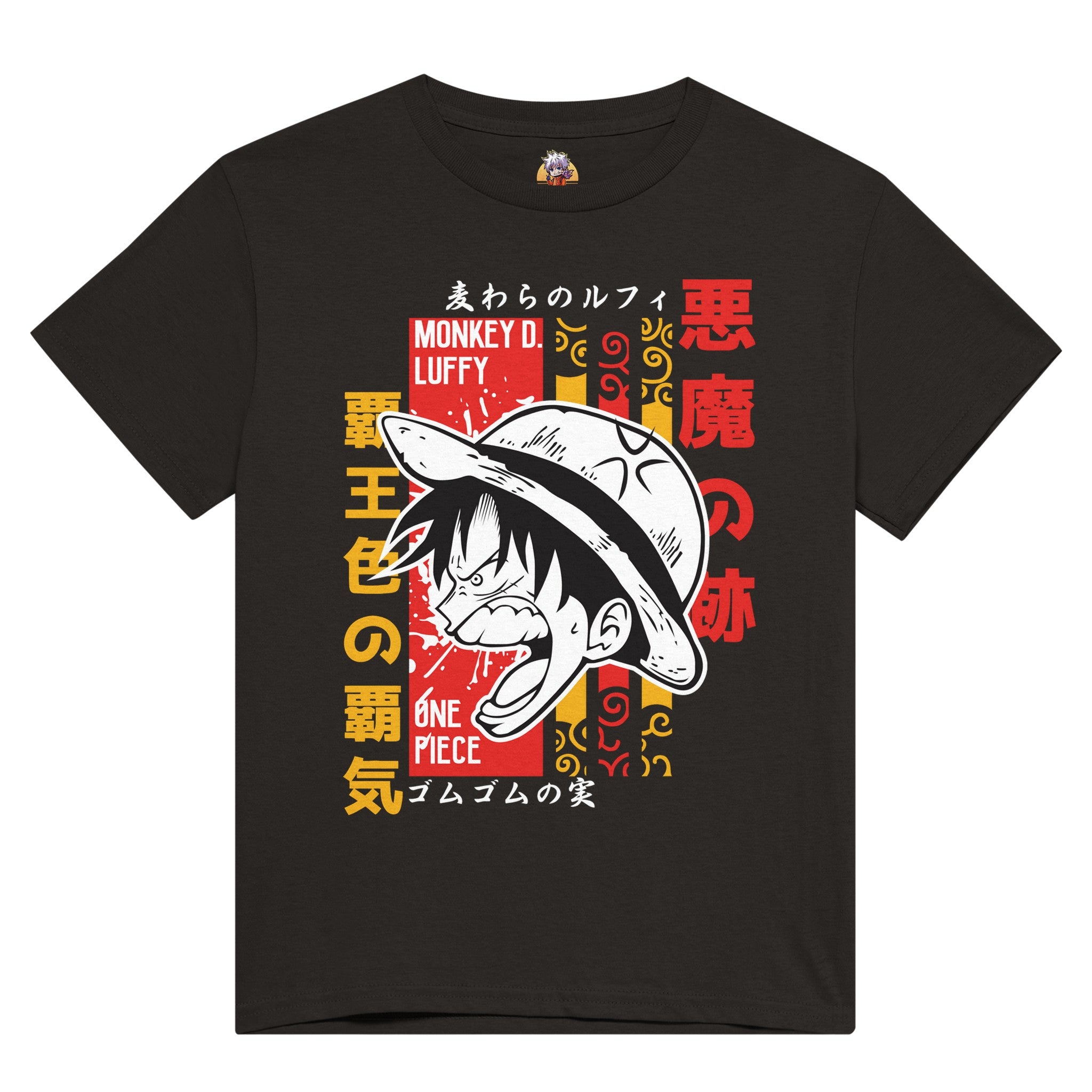 shop and buy one piece anime clothing luffy t-shirt