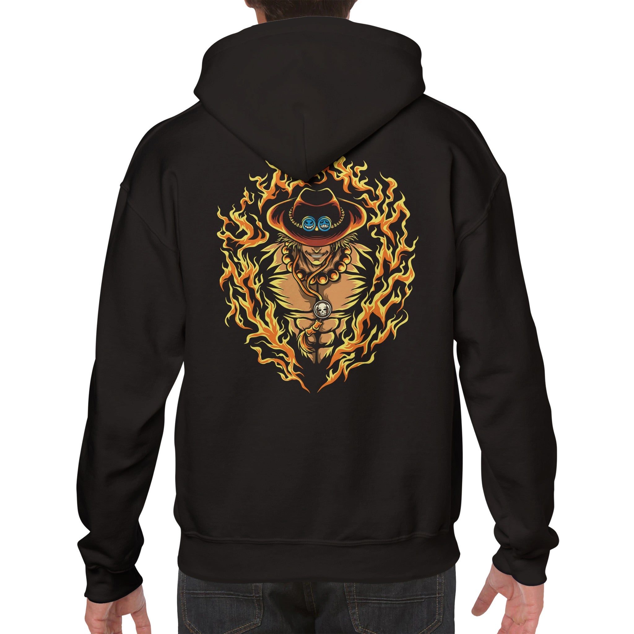 shop and buy one piece anime clothing portugas d ace hoodie