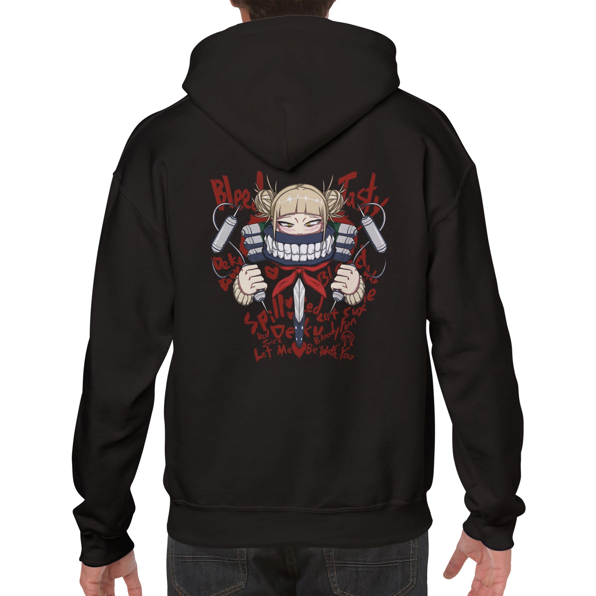 shop and buy my hero academia anime clothing toga himiko hoodie