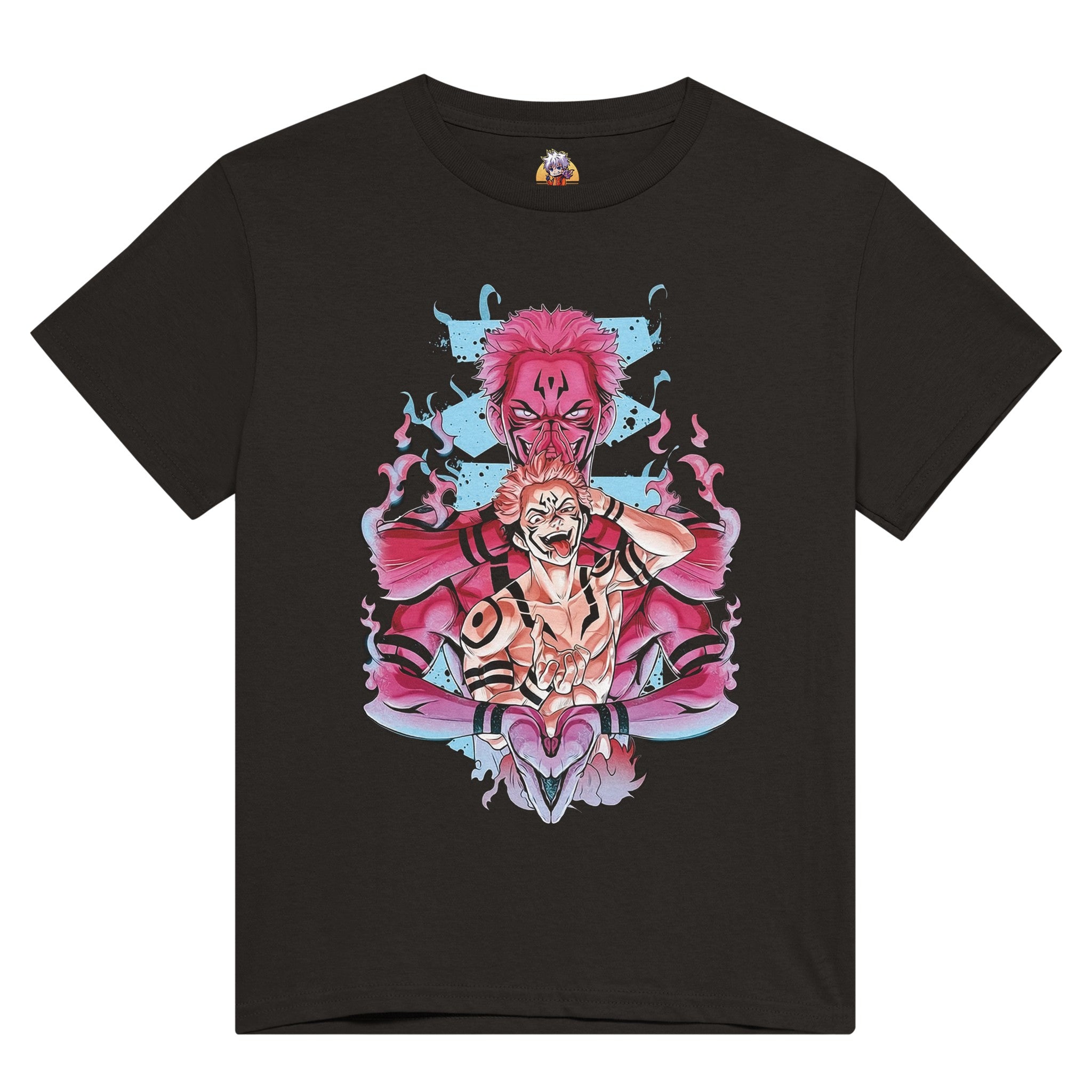shop and buy jujutsu kaisen anime clothing sukuna t-shirt