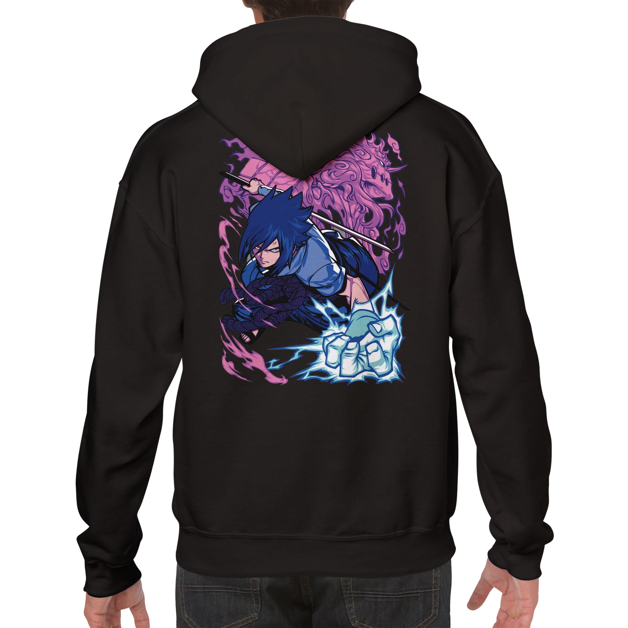 shop and buy naruto anime clothing sasuke uchiha hoodie