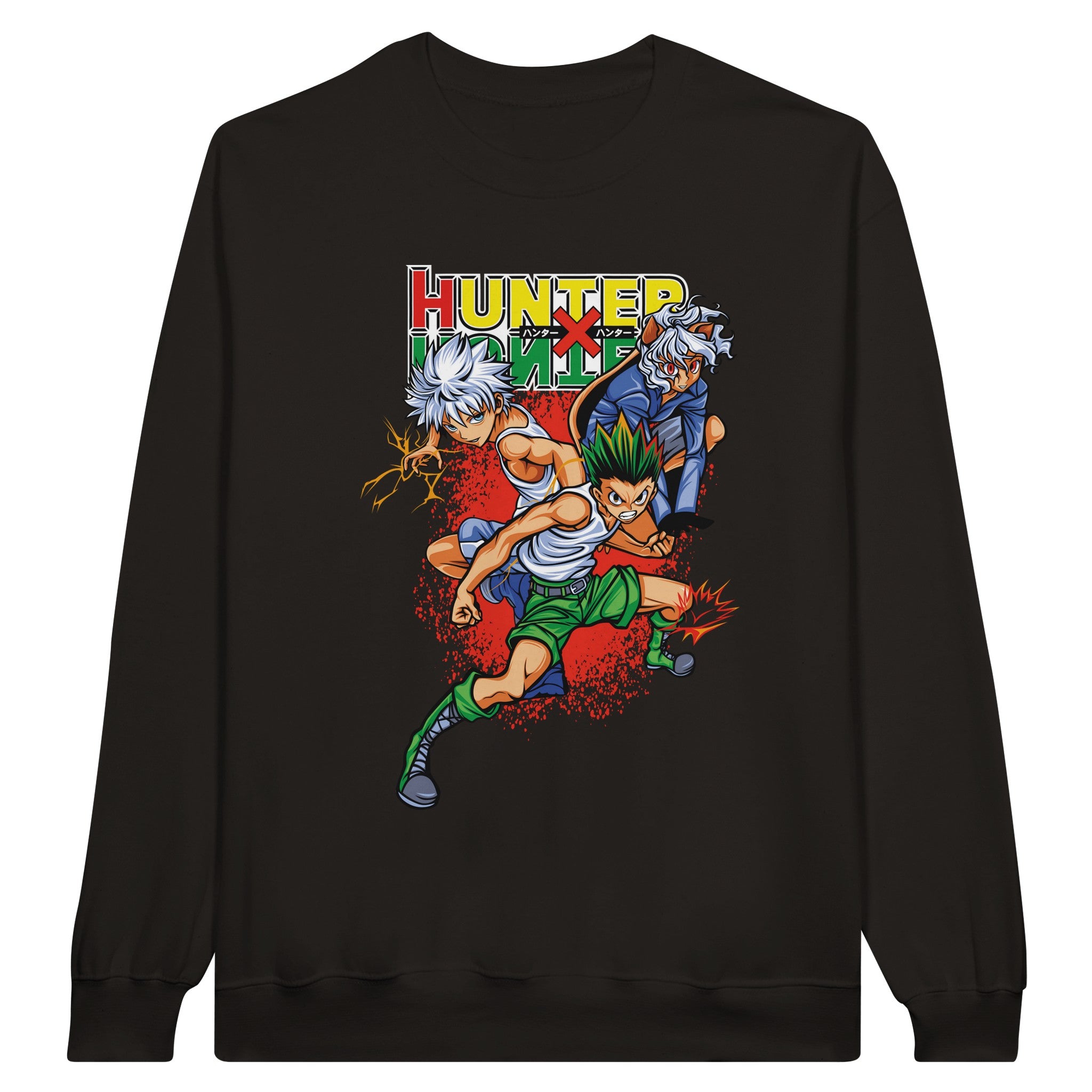 shop and buy hunter x hunter anime clothing gon and killua sweatshirt/longsleeve/jumper